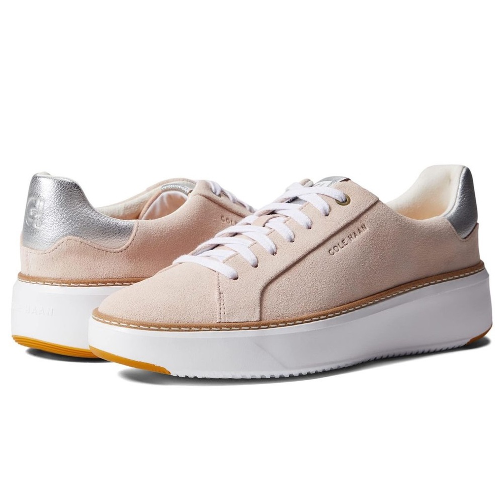 Cole Haan GrandPro Cloud Feel Top Spin Sneakers (Peach) Size 8